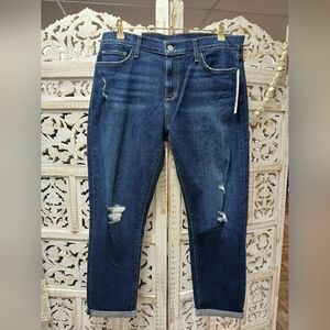 Joe's Jeans Dark Blue Straight Leg Women's Jeans